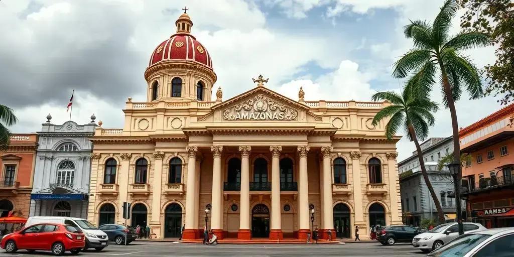 A construção do Teatro Amazonas e seu símbolo de riqueza: luxo na Amazônia