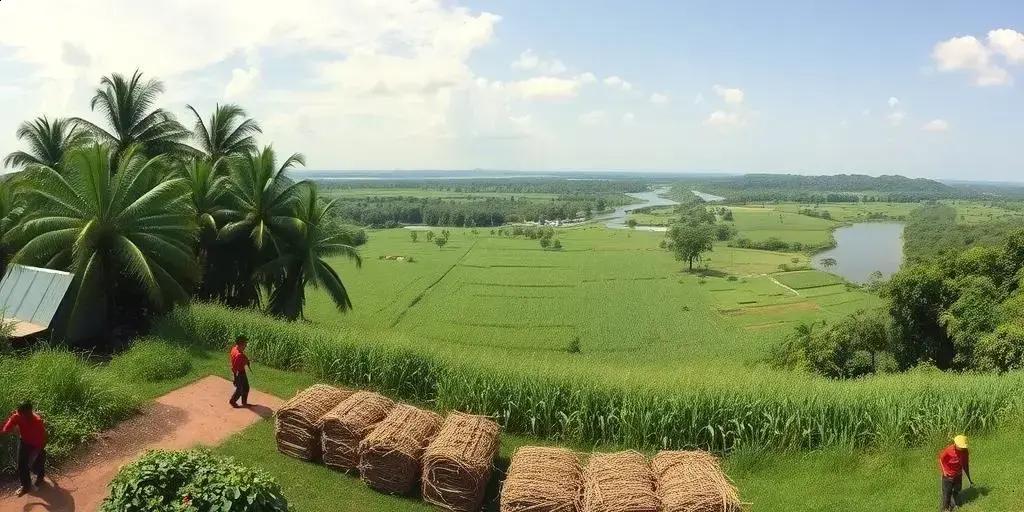 A febre da juta e seu impacto econômico na região: boom, riqueza e lições