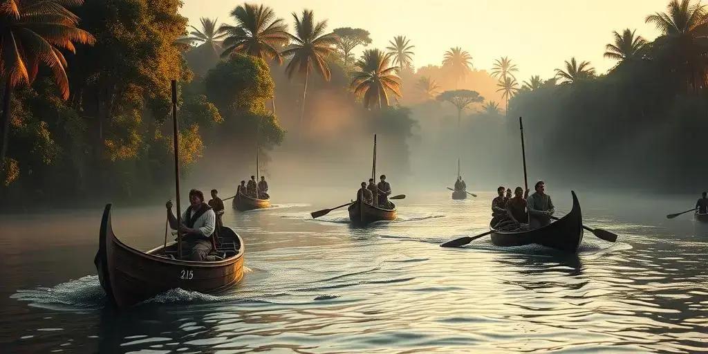 A história da exploração do rio Amazonas por navegadores: aventuras épicas reveladas