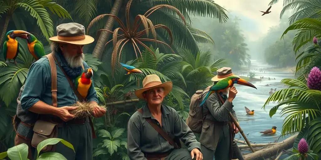 Expedições científicas do século XIX e a descoberta da biodiversidade: aventuras épicas