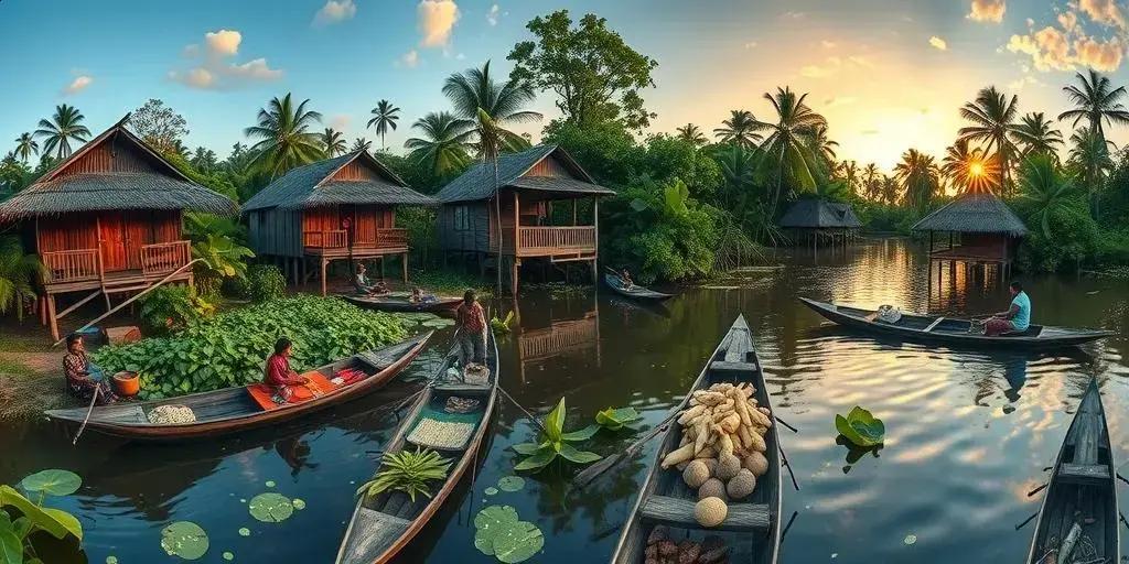 Influência dos povos ribeirinhos na cultura amazônica: herança viva revelada