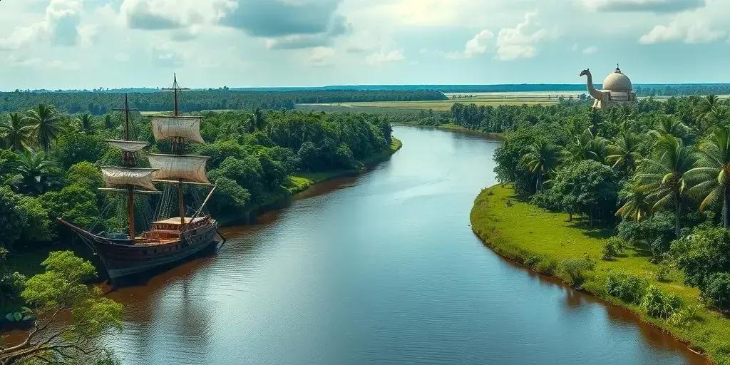 O papel da Amazônia na economia global ao longo da história: riquezas ocultas