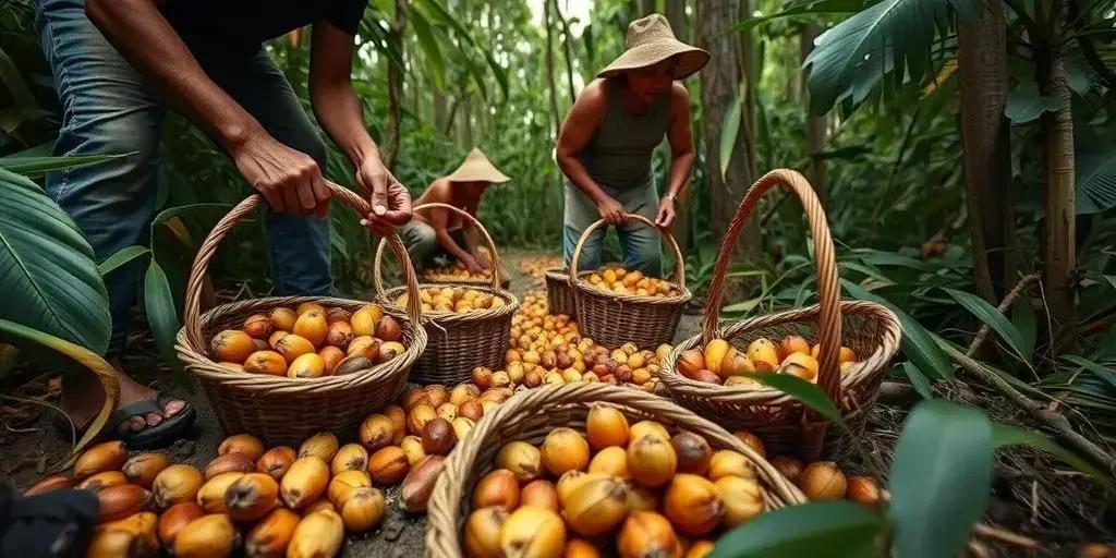 A exploração da castanha e sua importância histórica: segredos e legado