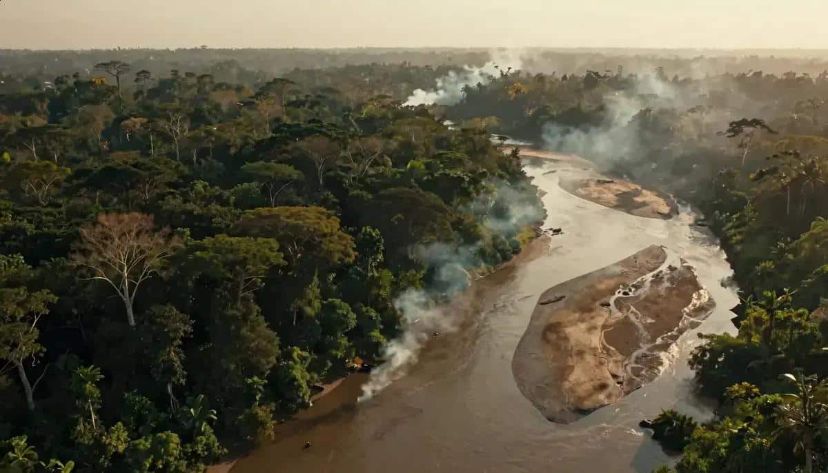 A influência das mudanças climáticas na história recente da Amazônia - riscos