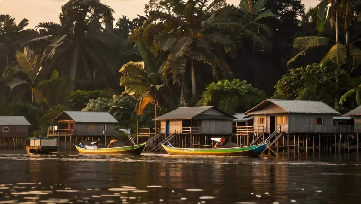 O papel dos rios amazônicos na formação das comunidades locais: impacto local